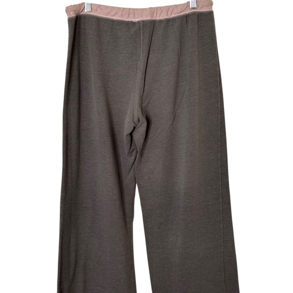 Bija Flare Sweatpants in Gray & Pale Pink - XL - Picture 3 of 9